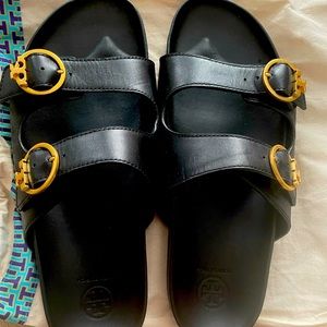 🦃NWOT Authentic Tory Burch cloud slides🦃